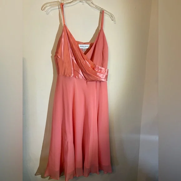 Silk Pink Dress - Picture 1 of 5